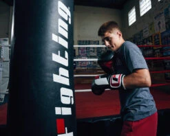 Fighting Big Logo Bag Gloves -Knockout Gear FSABG2BKRD 1