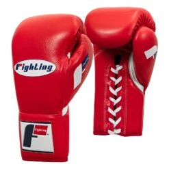 Fighting Fearless Certified Pro Fight Gloves II -Knockout Gear FSPFG2 RD 02
