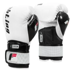 Fighting S2 GEL Power Sparring Gloves 24 Fighting S2 GEL Power Sparring Gloves -Knockout Gear FSPGSG WH BK 002