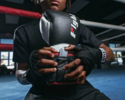 Fighting S2 Gel Power Weighted Bag Gloves 21 Fighting S2 Gel Power Weighted Bag Gloves -Knockout Gear FSS2PWGBK 1