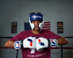 Fighting Force Training Gloves 27 Fighting Force Training Gloves -Knockout Gear FTGFTGWHBLBK 1