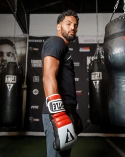 TITLE Boxing Gel Rush Bag Gloves -Knockout Gear GRSHBGBKGRRD 3