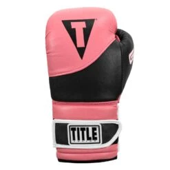 TITLE Boxing Gel Suspense Training Gloves 35 TITLE Boxing Gel Suspense Training Gloves -Knockout Gear GSTGE PK BK 03