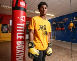 TITLE Boxing Gel Suspense V2T Training Gloves 30 TITLE Boxing Gel Suspense V2T Training Gloves -Knockout Gear GSTGEV2TYEBK 2