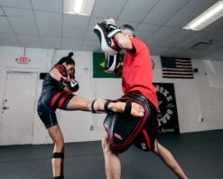 TITLE MMA Gel Thai Style Thigh Pads 2.0 14 TITLE MMA Gel Thai Style Thigh Pads 2.0 -Knockout Gear GTSTP2BKRD 1