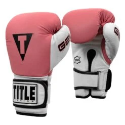 TITLE Boxing Gel World Bag Gloves 31 TITLE Boxing Gel World Bag Gloves -Knockout Gear GTWBG PK WH 002