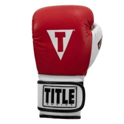 TITLE Boxing Gel World Bag Gloves 39 TITLE Boxing Gel World Bag Gloves -Knockout Gear GTWBG RD WH 003