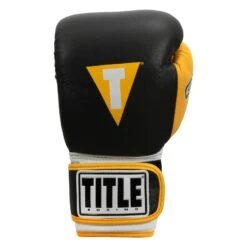 TITLE Boxing Gel World V2T Bag Gloves 34 TITLE Boxing Gel World V2T Bag Gloves -Knockout Gear GTWBGV2T BK YE 03