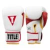 TITLE Boxing Gel World V2T Bag Gloves 2 TITLE Boxing Gel World V2T Bag Gloves -Knockout Gear GTWBGV2T WH RD GD 01