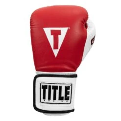 TITLE Boxing Gel World Elastic Training Gloves -Knockout Gear GTWGE RD 03