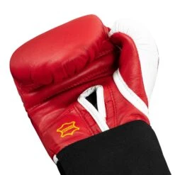 TITLE Boxing Gel World Elastic Training Gloves -Knockout Gear GTWGE RD 05