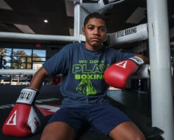 TITLE Boxing Gel World Elastic Training Gloves -Knockout Gear GTWGERD 2