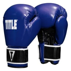 TITLE Boxing Instinct Fitness Bag Gloves 29 TITLE Boxing Instinct Fitness Bag Gloves -Knockout Gear IFBG BL BK 2