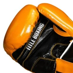TITLE Boxing Instinct Fitness Bag Gloves 38 TITLE Boxing Instinct Fitness Bag Gloves -Knockout Gear IFBG OR BK 05