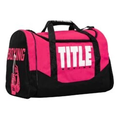 TITLE Boxing Individual Sport Bag -Knockout Gear ISB4 PK BK 2