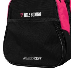 TITLE Boxing Individual Sport Bag -Knockout Gear ISB4 PK BK 5