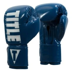 TITLE Boxing Inferno Intensity Elastic Training Gloves -Knockout Gear ITGEI BL WH 02
