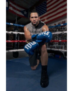 TITLE Boxing Inferno Intensity Elastic Training Gloves -Knockout Gear ITGEIBLWH 1