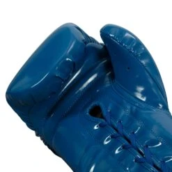 TITLE Boxing Inferno Intensity Lace Training Gloves -Knockout Gear ITGLI BL WH 005