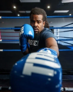 TITLE Boxing Inferno Intensity Lace Training Gloves -Knockout Gear ITGLI ACEBL 1