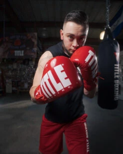 TITLE Boxing Inferno Intensity Lace Training Gloves -Knockout Gear ITGLI ACERD 4