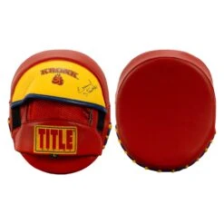 Emanuel Steward's KRONK Boxing Gym Leather Punch Mitts 13 Emanuel Steward's KRONK Boxing Gym Leather Punch Mitts -Knockout Gear KNKPM 1