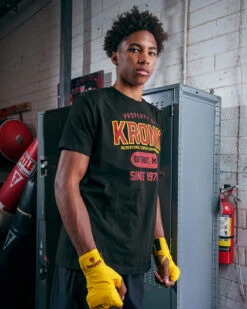 TITLE Boxing Legacy Property Of KRONK Tee -Knockout Gear KNKTS1BKRD 1