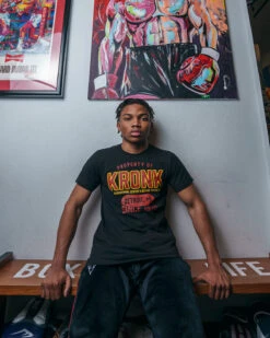 TITLE Boxing Legacy Property Of KRONK Tee -Knockout Gear KNKTS4BK 1