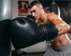 TITLE Boxing Ko-Vert Bag Gloves -Knockout Gear KOVBGBK 3 3