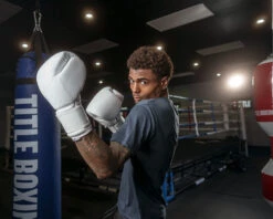 TITLE Boxing Ko-Vert Bag Gloves -Knockout Gear KOVBGWH 4