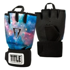 TITLE Boxing Defender Sublimated Glove Wraps -Knockout Gear KSGW BK GX 2