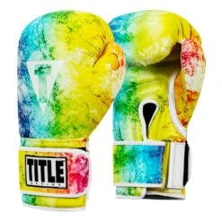 TITLE Boxing Limited Edition Tie Dye Bag Gloves 12 TITLE Boxing Limited Edition Tie Dye Bag Gloves -Knockout Gear LETDBG RBW 2