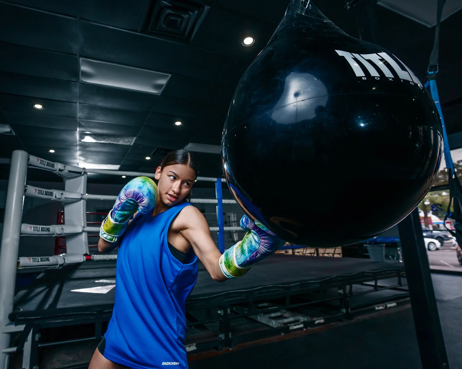 TITLE Boxing Limited Edition Tie Dye Bag Gloves 10 TITLE Boxing Limited Edition Tie Dye Bag Gloves - Image 8