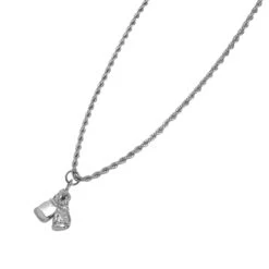 TITLE Boxing Gloves Necklace -Knockout Gear NKLCD SV 2
