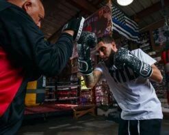 TITLE Boxing Spark Bag Gloves 19 TITLE Boxing Spark Bag Gloves -Knockout Gear OASPBGWHBK 8