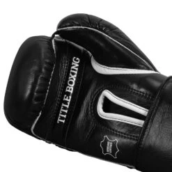 TITLE Boxing Old School Leather Bag Gloves 2.0 24 TITLE Boxing Old School Leather Bag Gloves 2.0 -Knockout Gear OSLBG2 BK 05