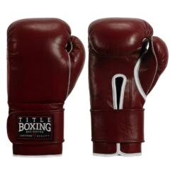 TITLE Boxing Old School Leather Bag Gloves 2.0 28 TITLE Boxing Old School Leather Bag Gloves 2.0 -Knockout Gear OSLBG2 MR 1