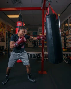 TITLE Boxing Old School Leather Bag Gloves 2.0 29 TITLE Boxing Old School Leather Bag Gloves 2.0 -Knockout Gear OSLBG2MR 3 1