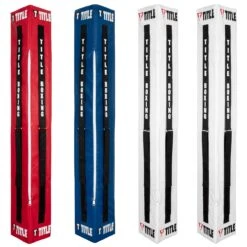 TITLE Boxing Pro Corner Cushions V3P – Set Of 4 -Knockout Gear PRCC3S RD WH BL 2 2