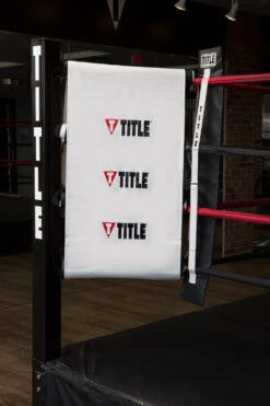TITLE Boxing Pro Turnbuckle Corner Wraps Set 8 TITLE Boxing Pro Turnbuckle Corner Wraps Set -Knockout Gear PRCW WH 1 1