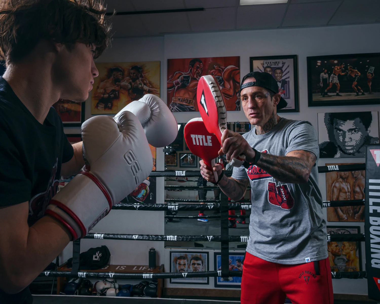 TITLE Boxing Punch Training Paddles 4 TITLE Boxing Punch Training Paddles - Image 2