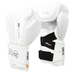 Rival Boxing Intelli-Shock Bag Gloves 18 Rival Boxing Intelli-Shock Bag Gloves -Knockout Gear RB10 WH 2