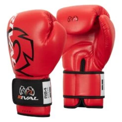 Rival Boxing Bag Gloves 23 Rival Boxing Bag Gloves -Knockout Gear RB4 RD 2