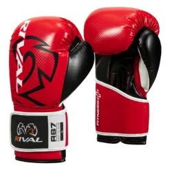 Rival Boxing Fitness Bag Gloves 33 Rival Boxing Fitness Bag Gloves -Knockout Gear RB7 RD 02