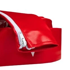 TITLE Boxing Pro Vinyl Zippered Rope Covers 30 TITLE Boxing Pro Vinyl Zippered Rope Covers -Knockout Gear RCPRO2 RD 3