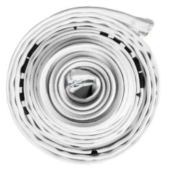 TITLE Boxing Pro Vinyl Zippered Rope Covers 35 TITLE Boxing Pro Vinyl Zippered Rope Covers -Knockout Gear RCPRO2 WH 4