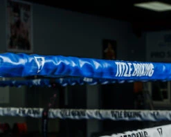 TITLE Boxing Pro Vinyl Zippered Rope Cover (Set Of 4) 28 TITLE Boxing Pro Vinyl Zippered Rope Cover (Set Of 4) -Knockout Gear RCPRO4BL 1