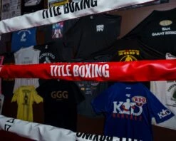 TITLE Boxing Pro Vinyl Zippered Rope Cover (Set Of 4) 33 TITLE Boxing Pro Vinyl Zippered Rope Cover (Set Of 4) -Knockout Gear RCPRO4RD 1