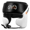 Rival Boxing Amateur Competition Headgear With Cheek Protect 2 Rival Boxing Amateur Competition Headgear With Cheek Protect -Knockout Gear RHGC2C BK WH 1
