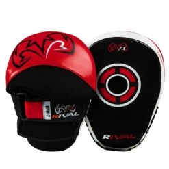 Rival Boxing Curved Punch Mitts 20 Rival Boxing Curved Punch Mitts -Knockout Gear RPM7 BK RD 1 3f6ad675 f64b 4230 b151 c299bf90818f